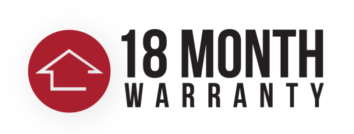 18 Month Warranty Logo